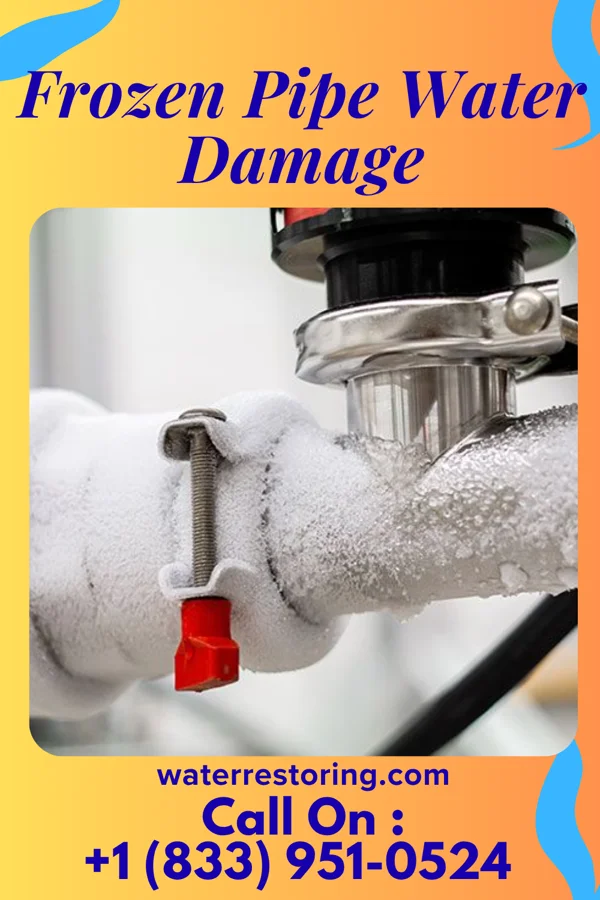 Frozen Pipe Water Damage in Kapp Heights, PA